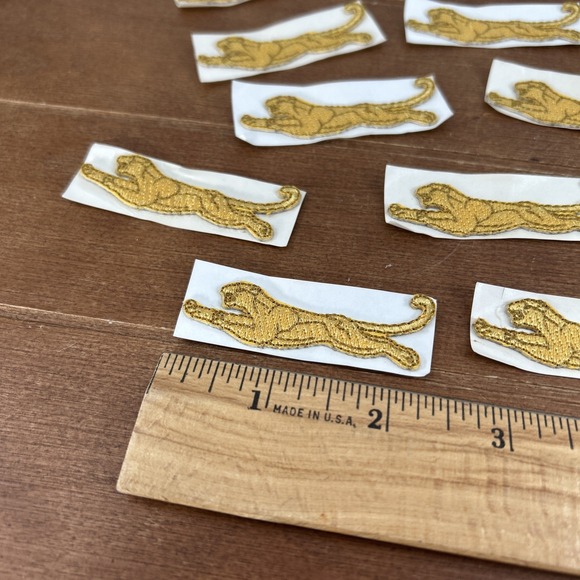 Set of 15, Cheetah‎ Jaguar Puma Leopard Feline 2" Patch Lot - Picture 2 of 2